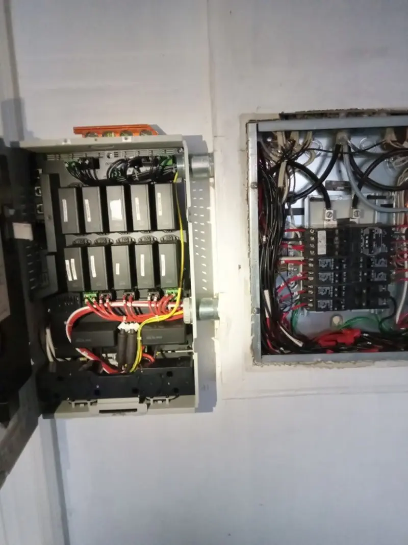 Electrical panel upgrade completed for Indoor Lighting Installation in American Canyon